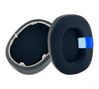 Almohadillas de gel de refrigeración para auriculares inalámbricos Sony WH-1000XM6 de piel de proteína, ajuste cómodo, accesorios de actualización, azul oscuro (negro)