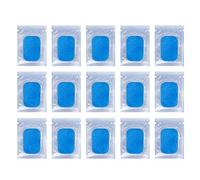 Almohadillas de Gel Estimulador ABS, Almohadillas EMS Gel Padroge Entrenamiento Hidrogel Hojas de Reemplazo para Electroestimulador Muscular Abdominal (Transparente)