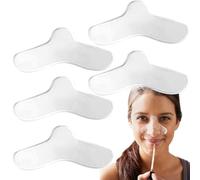 Almohadillas de gel nasales,Almohadillas de gel para la nariz - Suministros de nariz para máquina - Almohadillas para puente nasal para máquina, protectores nasales para mujeres y hombres