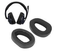 Almohadillas de Gel para Auriculares Híbridos EPOS H3 Pro, Almohadillas de Repuesto con Materiales de Gel, Cuero Proteico, Esponjas de Memoria, Almohadillas de Gel Refrescante