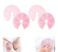 Almohadillas De Gel para Lactancia, 2 Piezas, Almohadillas de Mama Reutilizables con Terapia Frío/Calor, Alivian Dolor e Hinchazón de Senos para Mujeres en Periodo de Lactancia
