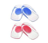 Almohadillas de gel para Taloneras Fascitis Plantar Aquiles Calcaneo Espolon Espolones del Talón y dolor de Aquiles Taloneras y Cojines Absorción 2 pares