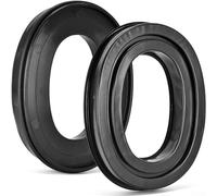 Almohadillas de gel refrescante para auriculares Sordin MSA, impermeables, para fundas de esponja de repuesto de TPU para Pro-X para la serie Libertator, aislamiento de ruido, color negro, 8 x 10,5 cm