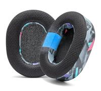 Almohadillas de Gel refrescante para Auriculares WC Freeze Blackshark V2 Pro 2023 de Wicked Cushions únicamente (no se adaptan a los Antiguos Blackshark V2 Pro) | 90's Black