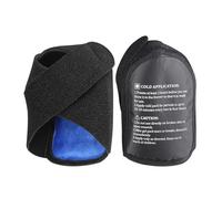 Almohadillas de gel transpirables para el talón, compresas calientes y frías, almohadillas suaves antiampollas, correas ajustables para el pie, uso durante todo el día, cojines de talón reforzados de