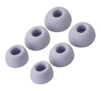 Almohadillas de goma suave para Redmi Buds 6 Pro, Buds 5 Pro, 3 pares de almohadillas de repuesto cómodas con aislamiento de ruido (color morado)