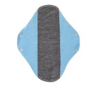 Almohadillas de incontinencia reutilizables de grafeno, a prueba de fugas e impermeables, lavables, almohadillas menstruales de tela suave y suave para mujeres mayores (azul)