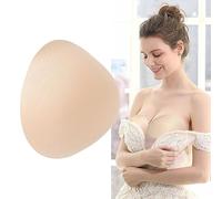 Almohadillas De Inserción De Sujetador De Espuma, Forma De Seno Para Mastectomía, Sujetador De Seno Con Inserción De Prótesis Triangular De Algodón Suave, Ligero Y Transpirable Para Cosplay Transgéner