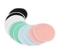 Almohadillas de Lactancia Reutilizables de Algodón Orgánico, 10 Piezas Almohadillas de Lactancia Lavables Suaves Almohadillas de Sujetador de Maternidad Almohadillas de Pezones de