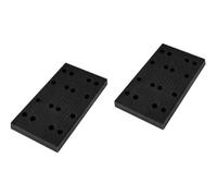 Almohadillas de lijado de espuma suave, almohadilla de respaldo de interfaz de 80x133mm, almohadilla amortiguadora de gancho y bucle for lijadora Festool RTS 400 RS 400 RTSC 400, 2 uds.(2)