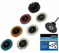 Almohadillas de Lijado Juego Tipo R Rollo Cerradura Roloc Discos 5.1cm 50mm Para