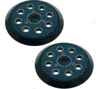 Almohadillas de lijado para lijadora orbital Makita M9204, Bo5030, Bo5031, Dbo180z, Bo8041, Dbo180rmj, Bo5041, Bo5010, Bo SZRH A-R1820, 2 un