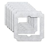 Almohadillas De Limpieza Compatibles Con Ecovacs Y WINBOT. Mini W-CC02-0012. Toallitas De Microfibra Lavables. Pieza Reemplazable For Robot Limpiacristales.
