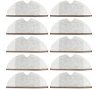 Almohadillas de limpieza compatibles con Xiaomi Roborock S5 / S6 Pack de 10 Gris
