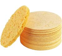 Almohadillas de limpieza de ácido kójico de cúrcuma, almohadillas de limpieza exfoliantes de ácido kójico, almohadilla de cúrcuma mejorada con ácido kójico, esponjas faciales comprimidas, almohadillas