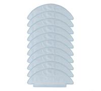 Almohadillas de limpieza de microfibra suave para Medion para x21 SW+MD | Paquete de 4 almohadillas azules, ajuste sin costuras, limpieza eficiente, eliminación de pelo de mascotas