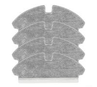 Almohadillas de limpieza de repuesto para ROPO Slim Kewbily DL30 Pro - Paños de microfibra lavables a máquina, cocina, baño, superficies duras, 16.5 x 5.7 pulgadas (paquete de 4)