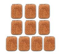 Almohadillas de limpieza - Paquete de 10 estropajos de platos de doble cara, almohadillas duraderas y resistentes con parte inferior antiarañazos, herramienta de cocina para utensilios de cocina