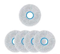 Almohadillas de limpieza para DREAME L50 Ultra y L50 Pro Ultra, paños de repuesto de microfibra suave para accesorios de aspiradora robot (paquete de 5)
