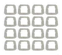 Almohadillas de limpieza para ECOVACS para winbot para mini robot limpiador de ventanas, paños de microfibra lavables de alta absorción, ajuste preciso, cuidado del vidrio, 21,6 x 21 cm (16 piezas)