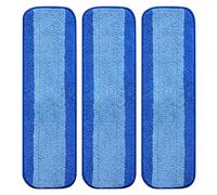 Almohadillas de limpieza para fregona, 3 unidades, almohadillas para fregona Turbo para Bona, reutilizables, almohadilla de repuesto para Bona, limpiador de suelos , cocina, hogar, suelo comercial