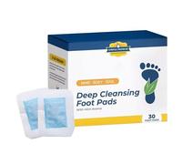 Almohadillas de limpieza profunda para los pies para tu cuerpo un sueño más reparador. Tensión. Contiene ingredientes vegetales naturales. 30 almohadillas para los pies. Champú para mujer Cabello liso