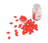 Almohadillas de llanta para bicicletas, 100 piezas para agujeros de llanta de 7 3 mm a 9 3 mm, mejora el rendimiento de tu bicicleta (MTB rojo)
