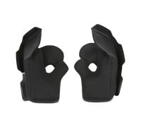 Almohadillas de Mejilla Klim Krios Pequeñas-Medianas Negras 25 mm