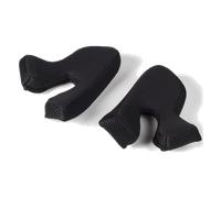 Almohadillas de Mejilla Klim Krios Pro X Pequeñas-Medianas Negras 15 mm