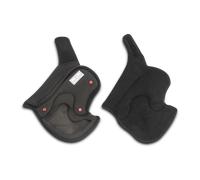 Schuberth C5 / E2 Almohadillas para las mejillas, negro, tamaño 10 mm