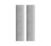 Almohadillas de microfibra compatibles con aspiradora robot Narwal Flow 2, paños de limpieza reutilizables y lavables para suelos duros, color gris, paquete de 2 (2 unidades)