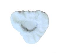 Almohadillas de microfibra compatibles con Dupray para capó triangular pequeño para limpiadores a vapor, paquete de 5/10 reutilizables para azulejos, laminados, madera dura, limpieza de piedra