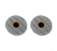 Almohadillas de microfibra con soporte para DREAME para Matrix para 10 Ultra, kit de limpieza de repuesto, para Matrix para serie (paquete de 2, amarillo)