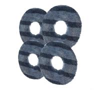 Almohadillas de microfibra de repuesto para Eufy para robot aspirador omni C20, lavable y reutilizable, juego de accesorios 4 unidades (4 paquetes)