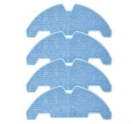 Almohadillas de microfibra de repuesto para robot aspirador Lefant M330 Pro que soportan un contacto constante con el suelo durante el funcionamiento (paquete de 4)