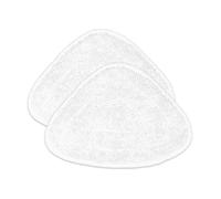 Almohadillas De Microfibra De Repuesto, Recambio De Fregona Reutilizable Lavable, Compatible Con Vileda, Herramienta De Limpieza De Fregona A Vapor Con Pulverizador Caliente, 2 Uds.(White 2pcs)