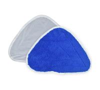 Almohadillas De Microfibra De Repuesto, Recambio De Fregona Reutilizable Lavable, Compatible Con Vileda, Herramienta De Limpieza De Fregona A Vapor Con Pulverizador Caliente, 2 Uds.(BLUE 2pcs)