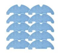 Almohadillas De Microfibra For Fregona, Compatibles Con LEFANT M330 Pro, Robot Aspirador, Paños De Limpieza Reutilizables Lavables Compatibles Con Laminado De Azulejos De Madera.