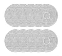 Almohadillas de microfibra lavables para Xiaomi 5 OV31GL y Mijia OV42CN, paños de limpieza reutilizables para robot aspirador, piezas de repuesto resistentes para pelo de mascotas, paquete de 4 (10