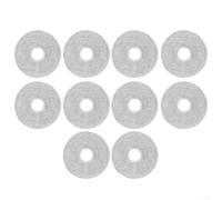 Almohadillas de microfibra lavables para Xiaomi para aspiradora robot Mijia H50 Pro - Paños de limpieza reutilizables para madera dura para suelos de baldosas - Paquete de 6 piezas de repuesto (10
