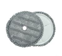 Almohadillas de microfibra para fregona Bosch Unlimited 7 para aspiradora higiénica Pro, paños de repuesto reutilizables y lavables (2 unidades)