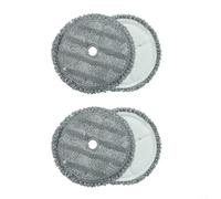 Almohadillas de microfibra para fregona Bosch Unlimited 7 para aspiradora higiénica Pro, paños de repuesto reutilizables lavables (4 piezas)