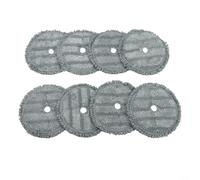 Almohadillas de microfibra para fregona Bosch Unlimited 7 para aspiradora higiénica Pro, paños de repuesto reutilizables lavables (8 piezas)