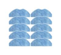 Almohadillas de microfibra para fregona Grundig VCR 4230 6230 7230 9430 | Paños de microfibra azules para Grundig VCR 4230 6230 7230 9430, instalación para piezas de aspiradora, 10 unidades