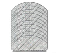 Almohadillas de microfibra para fregona, lavables y reutilizables para Bosch Spotless+ (BCRD1W/BCRC1W) y Spotless Advanced+ (BCRD2W/BCRC2W), paquete de 4 o 10 unidades (paquete de 10)