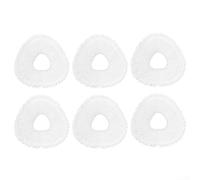 Almohadillas de microfibra para fregona Narwal para freo Z10 Ultra Z X10 Pro - Paños reutilizables para aspiradora robot, limpieza profunda, suelos duros de 15 cm (6 piezas)