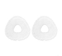 Almohadillas de microfibra para fregona Narwal para freo Z10 Ultra Z X10 Pro - Paños reutilizables para aspiradora robot limpieza profunda suelos duros 15 cm (2 piezas)