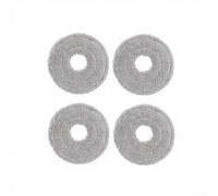 Almohadillas de microfibra para mopa Dreame para MOVA P70 Pro y piezas de repuesto de ultra alto rendimiento (4 piezas)