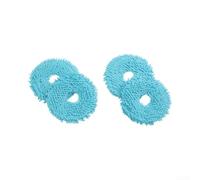 Almohadillas de microfibra para robot aspirador Cecotec, 2 unidades (4 | Ajuste perfecto, fácil instalación, compatible con la serie Conga 9590, potencia de limpieza óptima