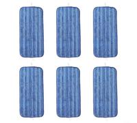 Almohadillas de microfibra reutilizables compatibles con Swiffer-WetJet para mopa de madera dura y suelo, recambios lavables para azulejos, piedra y laminado, para eliminar el polvo